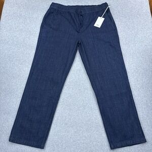 NEW Katin Deck Denim E-Waist Pant Men's XL Relaxed Fit Stretch Cotton Huckberry‎
